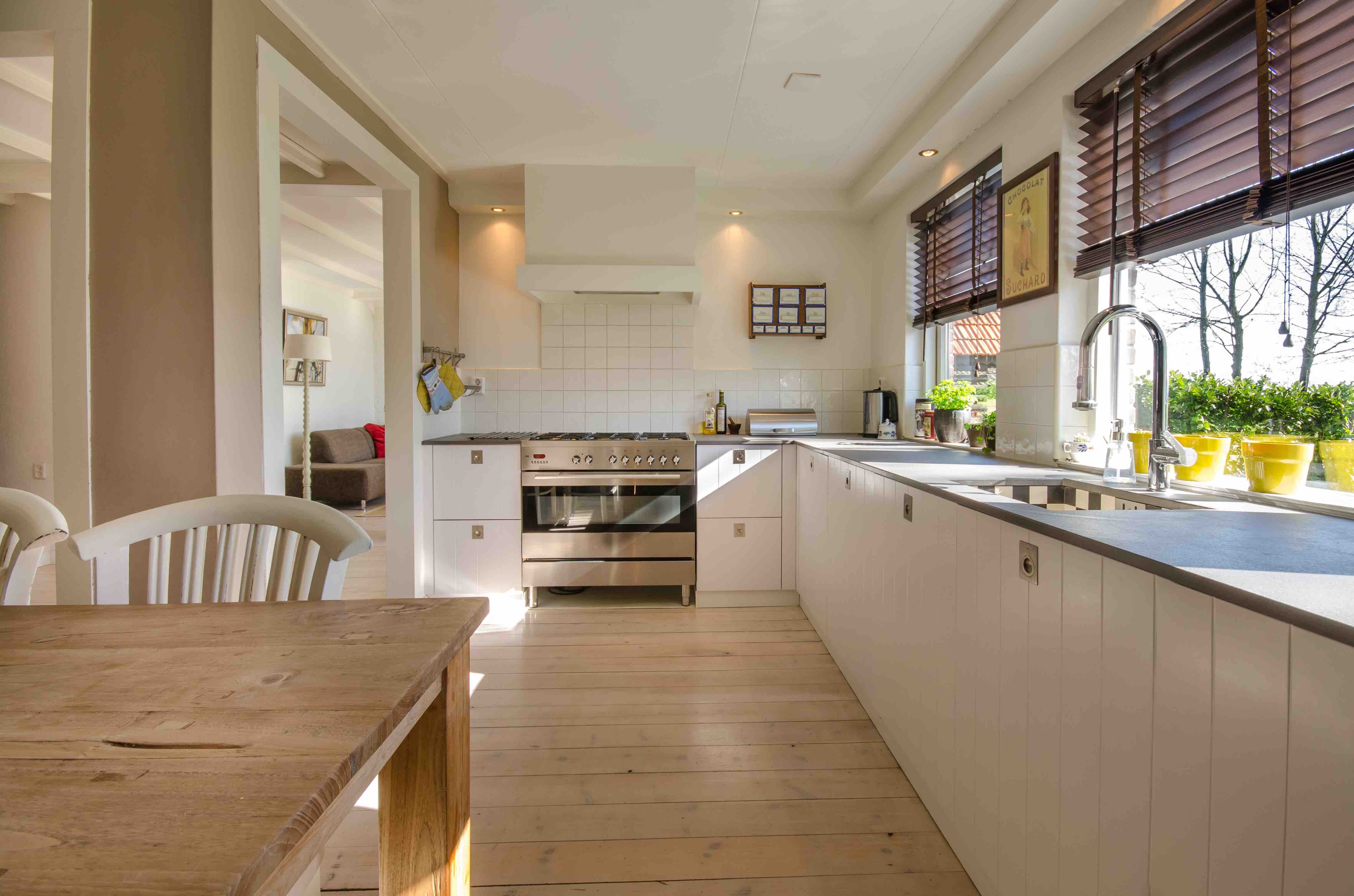 Kitchen with Hardwood Floor